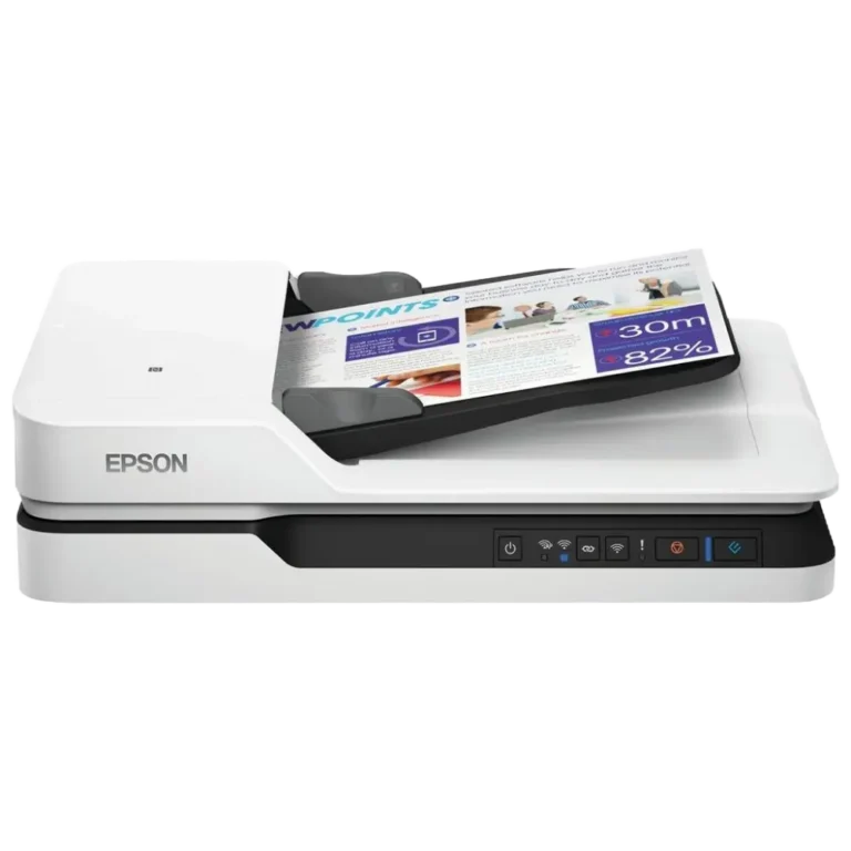 Epson WorkForce WF DS-1660W Wi-Fi Flatbed Color Scanner