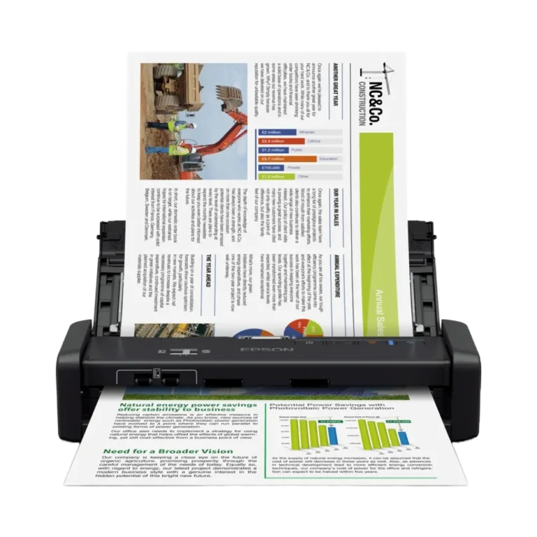 Epson WorkForce WF DS-360W Wi-Fi Portable Scanner