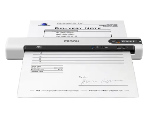 Epson WorkForce WF DS-80W Wireless Portable Scanner