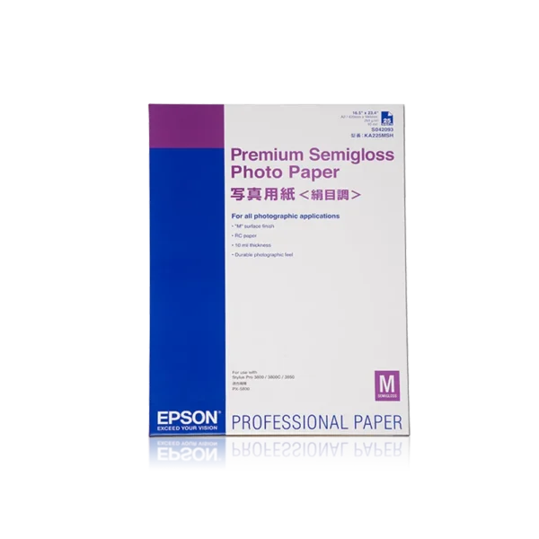 C13S042093 Epson Premium SemiGloss Photo Paper DIN A2