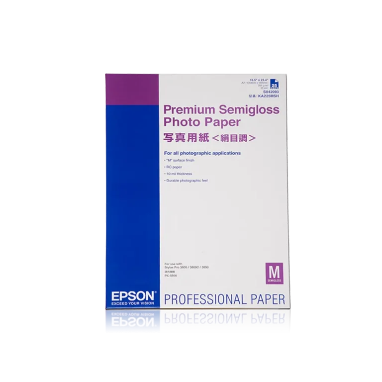 C13S042093 Epson Premium SemiGloss Photo Paper DIN A2