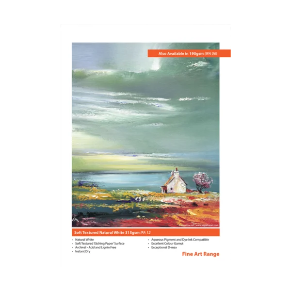 Innova IFA 12 Soft Textured Natural White 315gsm