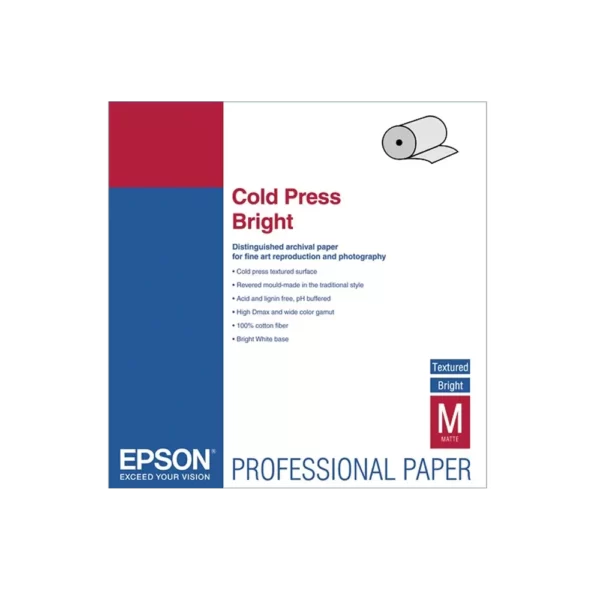 S042316 Epson Cold Press Bright Paper 60″x50′