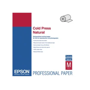 S042304 Epson Cold Press Natural Paper 24″x50′