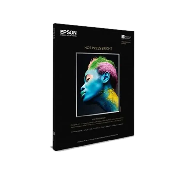 S042330 Epson Hot Press Bright Paper 13″x19″