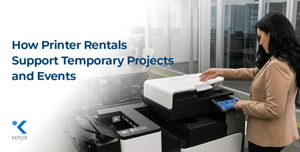 How Printer Rentals Support Temporary Projects and Events